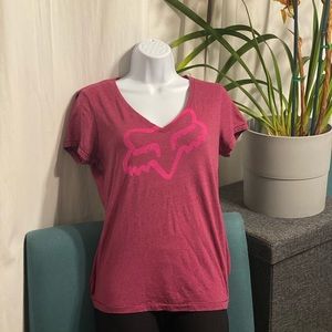 *10%off for 2+* Fox Women Burnt Short Sleeves Top